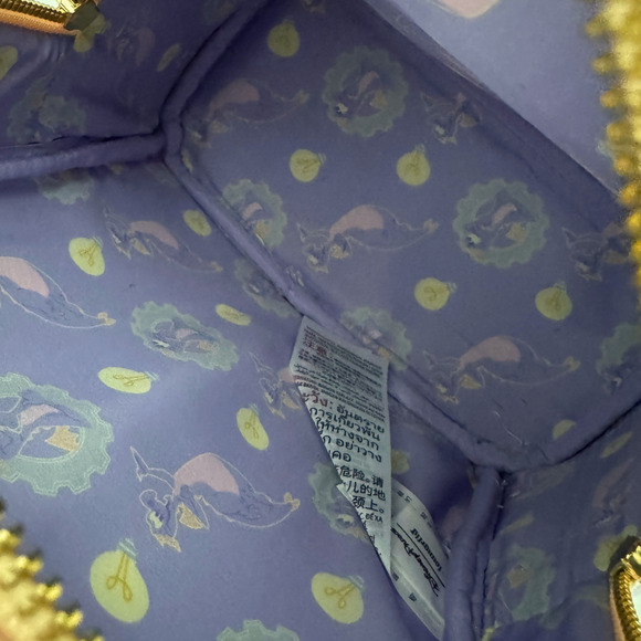 DISNEY PARKS x Loungefly Figment Mini Backpack NWT Pastel Collection EPCOT RARE - Picture 10 of 11